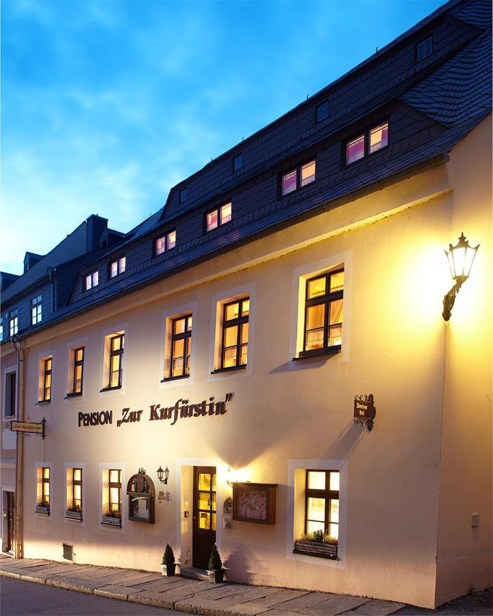 Pension Zur Kurfuerstin Wolkenstein Exterior photo
